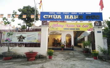 Không khí xuân tại chùa Hạnh Đức